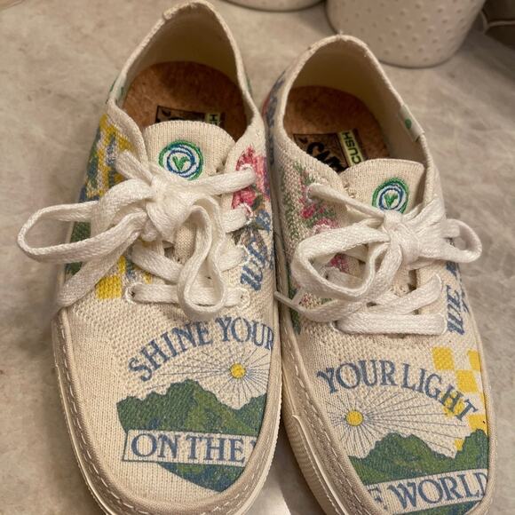 Vans circle vee Eco Theory shoes 7-1/2 NEW - Picture 1 of 11
